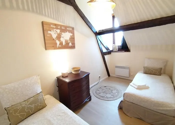 Ferienhaus Domaine Des Cerisiers - Piste Cyclable & Parking Prive Berville-sur-Mer